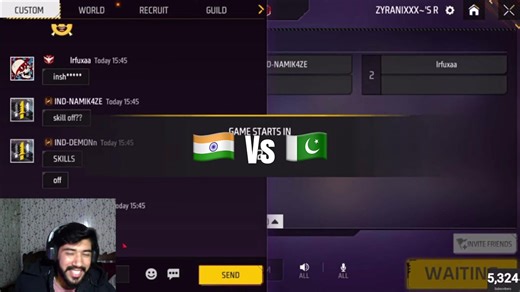 Free Fire Live Stream: Pakistan vs India Match Highlights