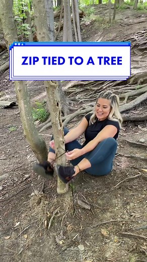 So many concerned people stopped to ask if I was ok (so nice). Stay safe everyone! 🙏🏻 #staysafe #safetytips #ziptieescape #alwaysbeready