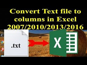 How to Convert Text file into Excel 🔥🔥🔥