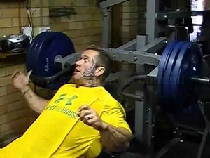 Lee Priest Incline Bench Press on Powertec Multi System