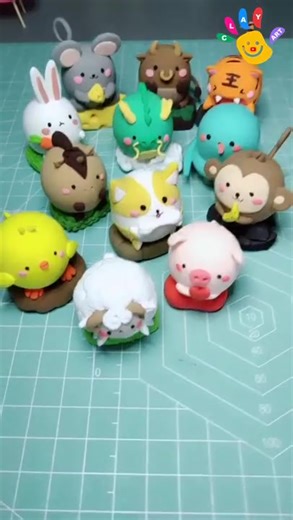 How to make clay ❤️ Polymer Clay 😊 Craft Clay | Homemade Clay #ClayArtIdeas #poliemerclay #clay #howtomake #trending #xuhuong 😊 clayartideas.com