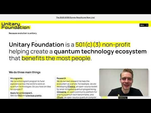 From Ideas to Reality: How the Unitary Foundation Fosters Quantum Technology
