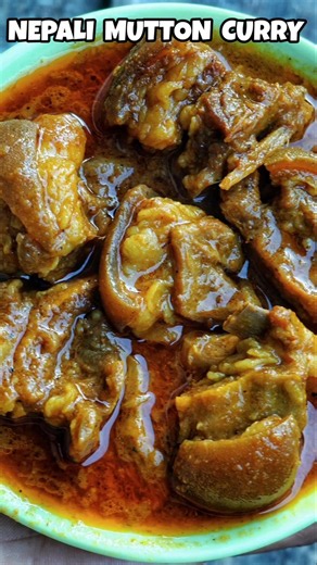 Delicious Nepali Style Mutton Curry Recipe #shorts #ytshorts #trendingshorts #viralshorts