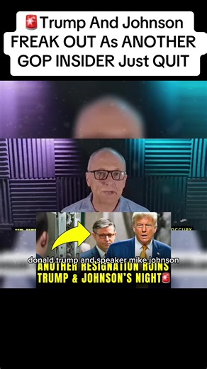 🚨Trump And Johnson FREAK OUT As ANOTHER GOP INSIDER Just QUIT #occupydemocrats #trump #democrats #breakingnews #usa