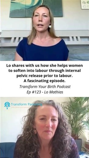 Lo shares with us how she helps women to soften into labour through internal pelvic release prior