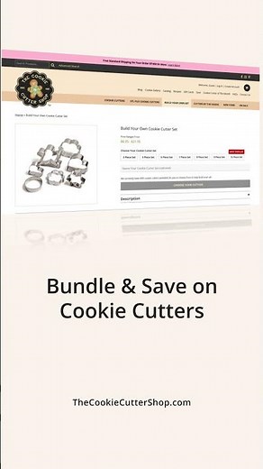Build Your Own Cookie Cutter Set Ad Short