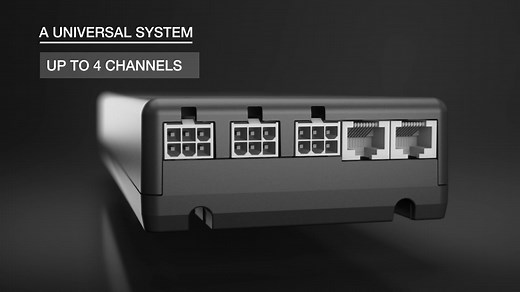 Compact series of DESKLINE control boxes from LINAK set the standard