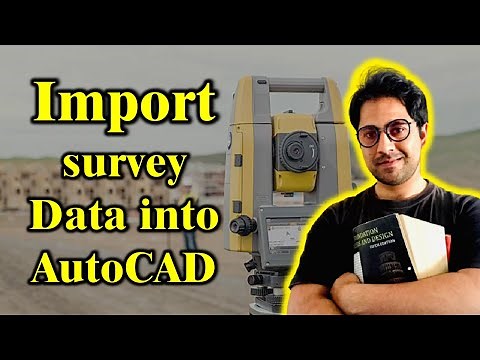 Import coordinates into autocad