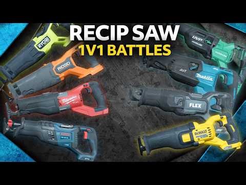 Which Reciprocating Saw Is Fastest? 10 SAWS TESTED!