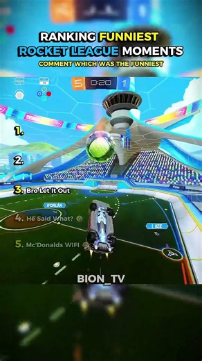 Most FUNNY Rocket League Moments! #laugh #funny #rocketleague #rocketleagueclips