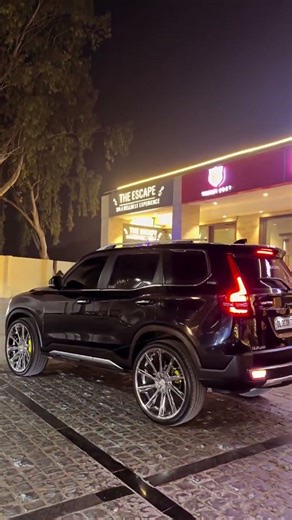 Modified scorpio n with 26 inch alloy wheels #0003 fortuner #scorpio #thar