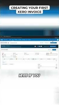 Creating Your First Xero Invoice