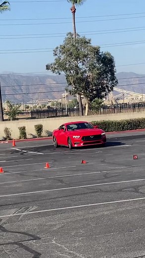 Watch the 2024 Mustang’s drift brake in action with pro drift driver Chelsea DeNofa behind the wheel | Autoblog