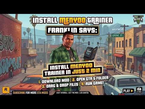 Install menyoo trainer in just 2 mins. #DynoG