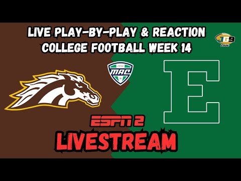 Western Michigan vs. Eastern Michigan | College Football Week 14 | ESPN2 LIVESTREAM | LIVE Reaction