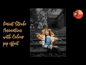 Awesome Paint Brush Animation in PowerPoint(4/4) | Paint Brush Effect in PowerPoint