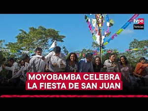 This is how the great Feast of Saint John was celebrated in Moyobamba!