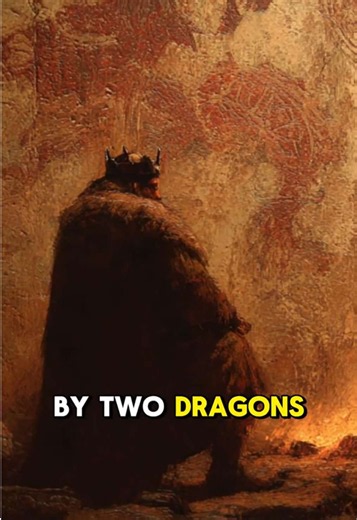Britain was said to be built above sleeping dragons. 🐉 The ancient Welsh believed two dragons fought beneath the land itself. One red. One white. #welshmythology #dragon #wales #mythology #folklore
