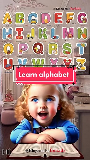 Learn Your Alphabet with King English for Kids