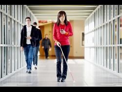 Smartphone app helps people with blindness navigate their surroundings