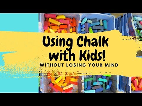 Teaching Art: How to Use Chalk Pastels with Kids