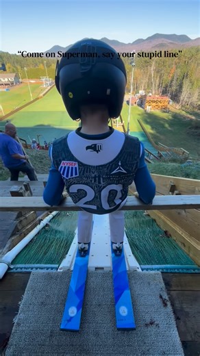 One of the most commonly asked questions is if Ski Jumping athletes train on SNOW in the summer? And the answer is no! The summer is way too hot to make snow anywhere outside in the East! Summer ski jumping is a version of ski jumping that’s done outside the winter season. Instead of snow, athletes jump on hills covered with plastic mats that are sprayed with water so skis can slide smoothly. Ski jumpers still wear skis and follow the same rules as in winter, and the jumps are judged the same wa