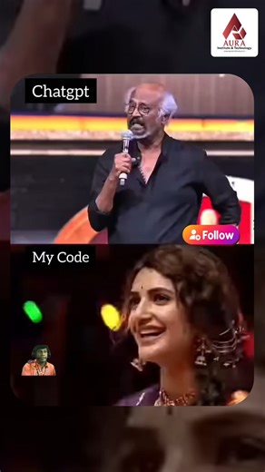 Aura Mogappair on Instagram: "💻 Python Full Stack Course – Your Dream Price! ❌ ₹30,000+ fees 😟❌ AURA Institute la just ₹6,999/- only! 😍 🔥 Frontend + Backend complete training 🚀 Real-time projects & practical support 🎯 Non-IT to IT career transformation 📍 Mogappair, Chennai 📞 Call Now: +91 73390 44193 ⏳ Limited Seats – Enroll Now! Hashtags: #PythonFullStack #FullStackCourse #PythonTraining #AffordableCourse #6999Only #NonITtoIT #ITCareer #CodingLife #WebDevelopment #ChennaiTraining #Mogap