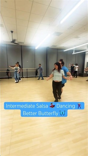 Intermediate Salsa Dancing better butterfly