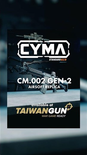 🔥 Meet the new CYMA CM.002 GEN-2! #airsoft #cyma #m4 #aeg #taiwangun #shorts