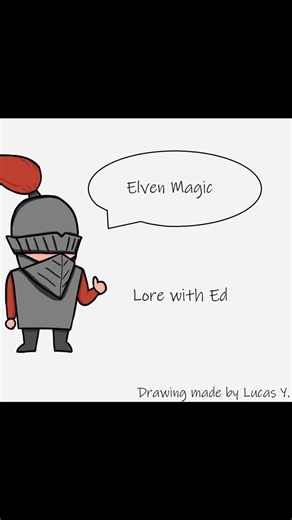 Edward R.R. | Lore with Ed – Elven Magic Hi everyone, it’s me, Ed, and today we’re going to talk about elven magic. All living beings with souls have... | Instagram