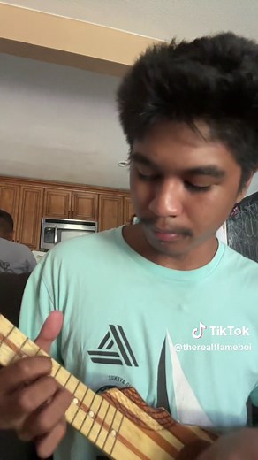 Literally day one of learing the song intro pahoho by te ava piti its really hard on the tahitian ukulele #pahoho #tahitianukuele #music #learning