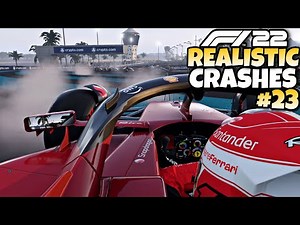 F1 22 REALISTIC CRASHES #23