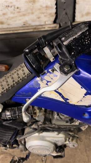 New break and clutch lever #yamaha #dirtbike #mototok #ttr125l #breakaway