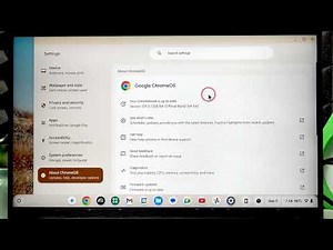 ASUS Chromebook C434T – How to Update ChromeOS