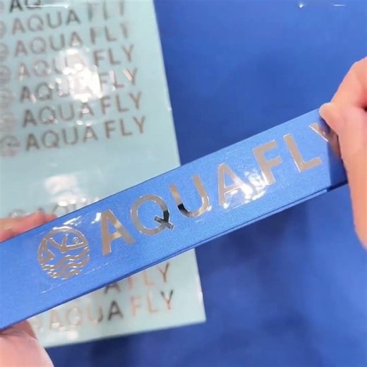 Standard vinyl stickers vs 3D Metal Transfer Stickers