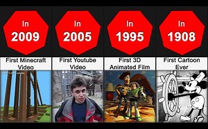 比较：视频史上的各种第一