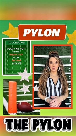 Sideline Attraction Sports | FOOTBALL RULES 101… LESSON 17 THE PYLON Football’s most iconic orange marker You’ve seen it that bright orange cone sitting at each... | Instagram