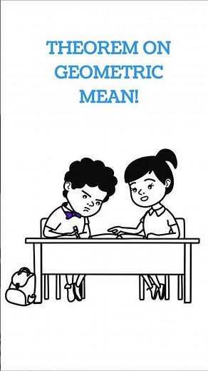 Pythagoras Theorem | Geometric Means Theorem Explained Simply !