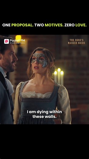 Click here to enjoy the full story 👉 https://click.pocketfm.in/2IE7/2vq6z00f #pocketfm #trending #dramaseries #DukesMaskedBride #audioseries One Proposal. Two Motives. Zero Love | Pocket FM