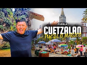 CUETZALAN, PUEBLA🇲🇽✅ El PUEBLO MAGICO de las CASCADAS 🏞️✨