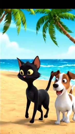 A cat and dag's conversation 🐱🐶#story #shorts #comments