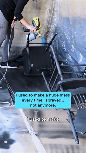 If spraying furniture feels messy or stressful… this is the setup that changes everything! Comment ✨TENT✨ and I’ll send you the one I use!👇 | A Ray of Sunlight - Painted Furniture & DIY
