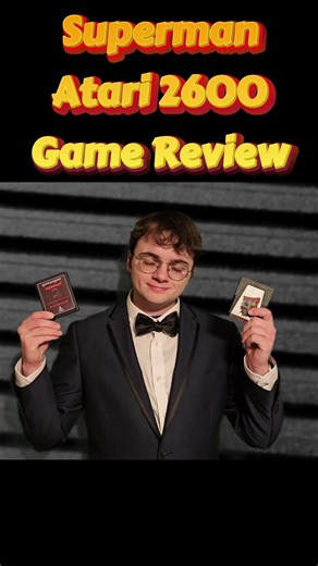 Superman Atari 2600 Game Review #superman #atari #retrogaming