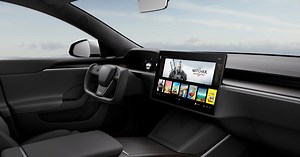 Tesla unveils new Model S with new interior, crazy steering wheel, and more