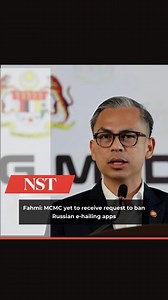 1.2K views | #NSTTV The Malaysian Communications and Multimedia Commission (MCMC) has not received any request to ban the Russian e-hailing applications InDrive and Maxim. READ MORE : https://bit.ly/4j7WVtj | NST Online | Facebook