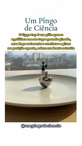 29K views · 408 reactions |  O tippe top é um brinquedo peculiar que...
