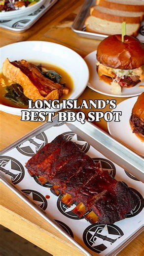 Long Island’s Best BBQ? This North Fork spot makes a serious case. 🔥🍖 Tucker’s Taproom & Smokehouse in Mattituck, NY is serving up authentic slow-smoked BBQ on Long Island, using cherry and hickory wood to smoke brisket, pastrami, pulled pork, ribs, sausage, and chicken in-house all day long. Located on the North Fork of Long Island, this local favorite is more than just BBQ — it’s a full taproom experience with craft beer, cocktails, live music, and a laid-back, dog-friendly outdoor space. Wh