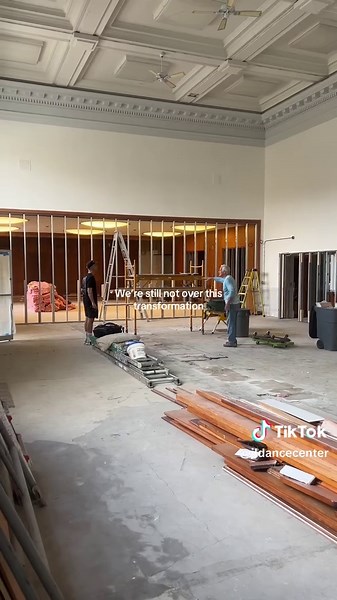 I don’t think this will ever get old 😩💜 #dancestudio #dancestudiorenovation #danceclasses