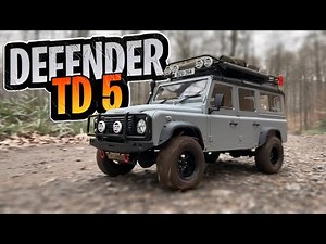 RC Defender D110: Taking the Land Rover TD5 OffRoad Driving with Boom Racing BRX02!