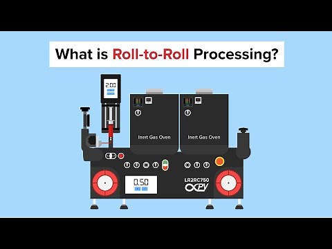 What is Roll-to-Roll Processing? (R2R Processing Explained)